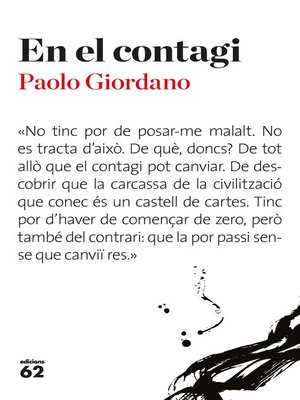 cover image of En el contagi